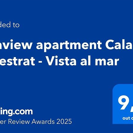 Seaview Apartment Cala De Finestrat - Vista Al Mar Villajoyosa Exterior foto